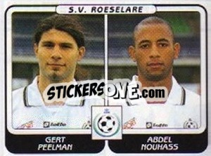 Cromo Gert Peelman / Abdel Nouhass