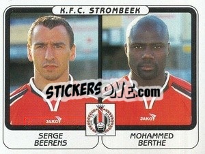 Cromo Serge Beerens / Mohammed Berthe