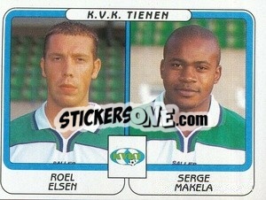 Cromo Roel Elsen / Serge Makela