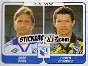 Cromo Jose Riga / Didier Xhardez