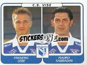 Cromo Frederic Lebe / Mauro Sabbadini