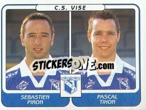 Cromo sebastien Piron / Pascal Tihon