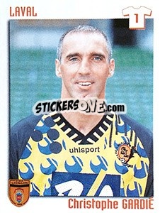 Cromo Christophe Gardie - FOOT 1998-1999 n. 439 - Panini