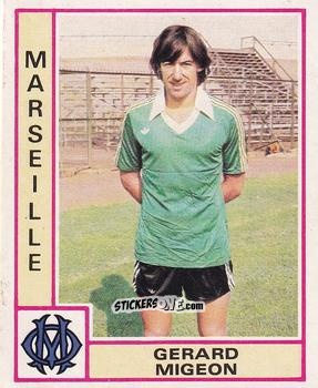 Cromo Gerard Migeon - Football France 1979-1980 n. 140 - Panini