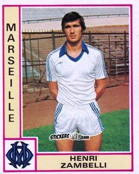 Cromo Henri Zambelli - Football France 1979-1980 n. 144 - Panini
