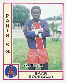 Figurina Saar Boubacar - Football France 1979-1980 n. 268 - Panini