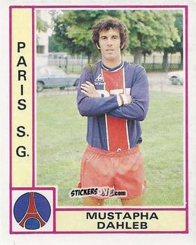 Figurina Mustapha Dahleb - Football France 1979-1980 n. 269 - Panini