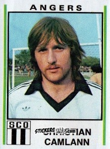 Figurina Christian Camlann - Football France 1980-1981 n. 6 - Panini