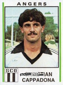 Figurina Christian Cappadona - Football France 1980-1981 n. 7 - Panini