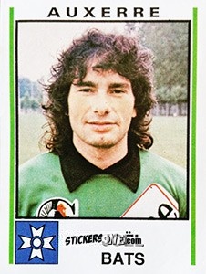 Sticker Joel Bats - Football France 1980-1981 n. 20 - Panini