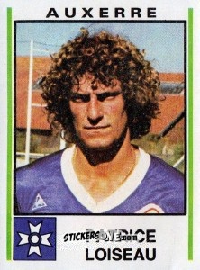 Sticker Patrice Loiseau - Football France 1980-1981 n. 22 - Panini