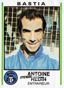 Figurina Antoine Redin - Football France 1980-1981 n. 36 - Panini
