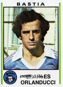 Figurina Charles Orlanducci - Football France 1980-1981 n. 39 - Panini