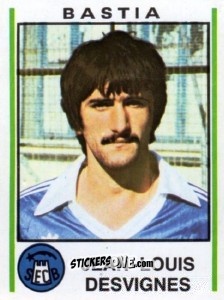 Figurina Jean-Louis Desvignes - Football France 1980-1981 n. 42 - Panini