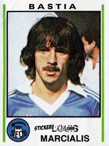 Figurina Louis Marcialis - Football France 1980-1981 n. 45 - Panini