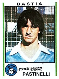 Figurina Jose Pastinelli - Football France 1980-1981 n. 49 - Panini