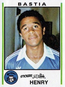 Figurina Hjoel Henry - Football France 1980-1981 n. 50 - Panini