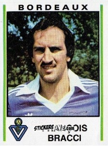 Cromo Francois Bracci - Football France 1980-1981 n. 58 - Panini