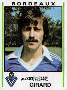 Cromo Rene Girard - Football France 1980-1981 n. 60 - Panini