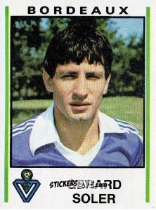 Sticker Gerard Soler - Football France 1980-1981 n. 62 - Panini