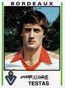 Figurina Pierre Testas - Football France 1980-1981 n. 65 - Panini