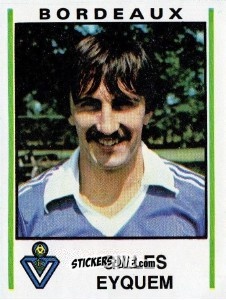 Cromo Gilles Eyquem - Football France 1980-1981 n. 66 - Panini