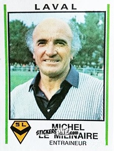Figurina Michel Le Milinaire - Football France 1980-1981 n. 70 - Panini