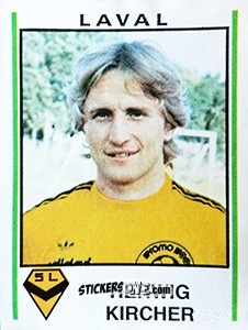 Figurina Herwig Kircher - Football France 1980-1981 n. 77 - Panini