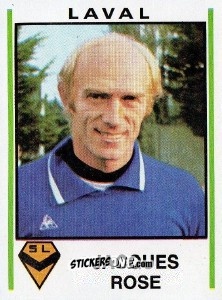Figurina Jacques Rose - Football France 1980-1981 n. 82 - Panini