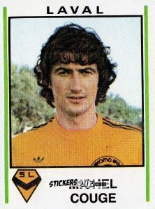 Figurina Michel Couge - Football France 1980-1981 n. 83 - Panini