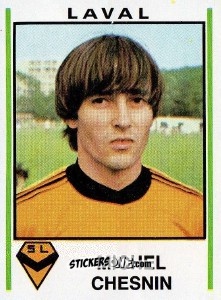 Figurina Michel Chesnin - Football France 1980-1981 n. 84 - Panini