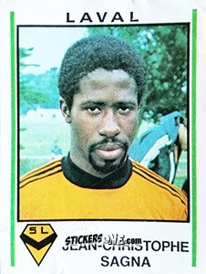 Figurina Jean-Christophe Sagna - Football France 1980-1981 n. 85 - Panini