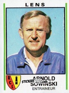 Cromo Arnold Sowinski - Football France 1980-1981 n. 87 - Panini