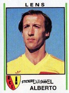 Cromo Daniel Alberto - Football France 1980-1981 n. 90 - Panini
