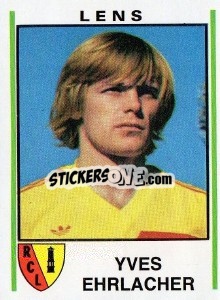 Cromo Yves Ehrlacher - Football France 1980-1981 n. 93 - Panini