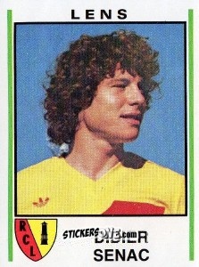Cromo Didier Senac - Football France 1980-1981 n. 100 - Panini