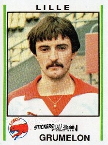 Figurina Alain Grumelon - Football France 1980-1981 n. 108 - Panini