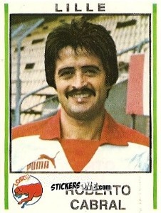 Figurina Roberto Cabral - Football France 1980-1981 n. 113 - Panini