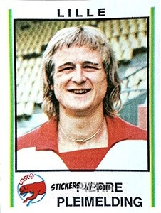 Figurina Pierre Pleimelding - Football France 1980-1981 n. 114 - Panini