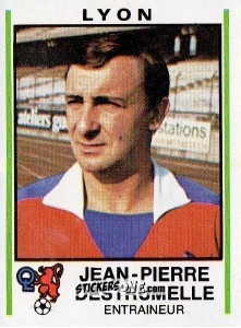 Cromo Jean-Pierre Destrumelle - Football France 1980-1981 n. 121 - Panini