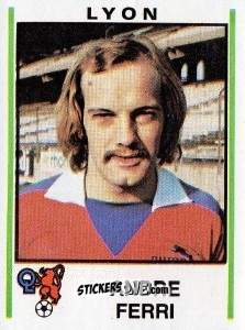 Cromo Andre Ferri - Football France 1980-1981 n. 125 - Panini
