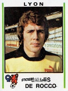Cromo Gilles De Rocco - Football France 1980-1981 n. 133 - Panini