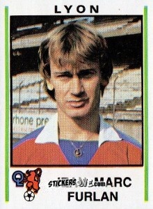 Cromo Jean-Marc Furlan - Football France 1980-1981 n. 134 - Panini