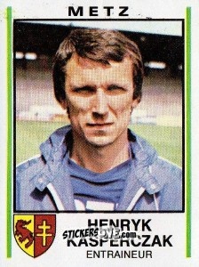 Figurina Henryk Kasperczak - Football France 1980-1981 n. 138 - Panini
