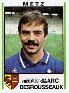 Figurina Jean-Marc Desrousseaux - Football France 1980-1981 n. 139 - Panini