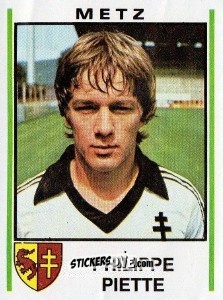 Figurina Philippe Piette - Football France 1980-1981 n. 145 - Panini