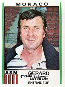 Sticker Gerard Bandie - Football France 1980-1981 n. 155 - Panini