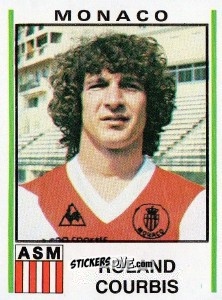 Figurina Roland Courbis - Football France 1980-1981 n. 159 - Panini