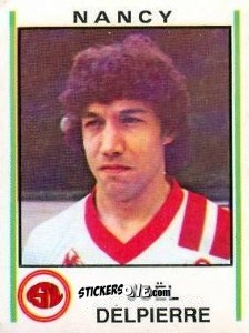 Cromo Joel Delpierre - Football France 1980-1981 n. 177 - Panini