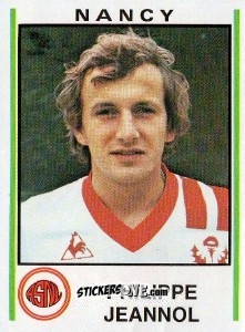 Sticker Philippe Jeannol - Football France 1980-1981 n. 178 - Panini
